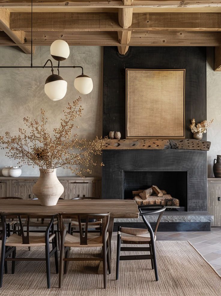 Rustic Dining Room Designs : Create an inviting rustic dining room space with these inspiring designs