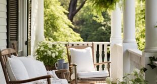 Rustic Farmhouse Porch Decor