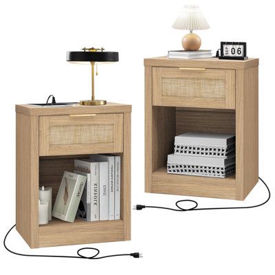 Sets Of Bedside Tables : Different Styles and Sizes of Bedside Tables for Your Bedroom Decor