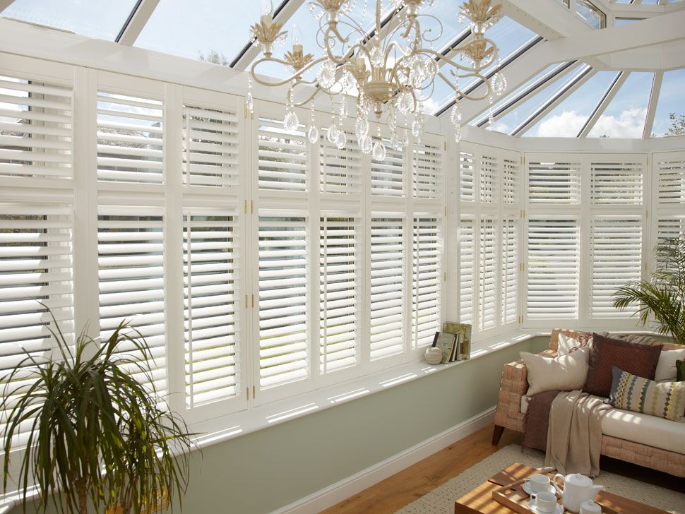 Shutters For Conservatory Enhance Your Conservatory with Stylish Window Coverings