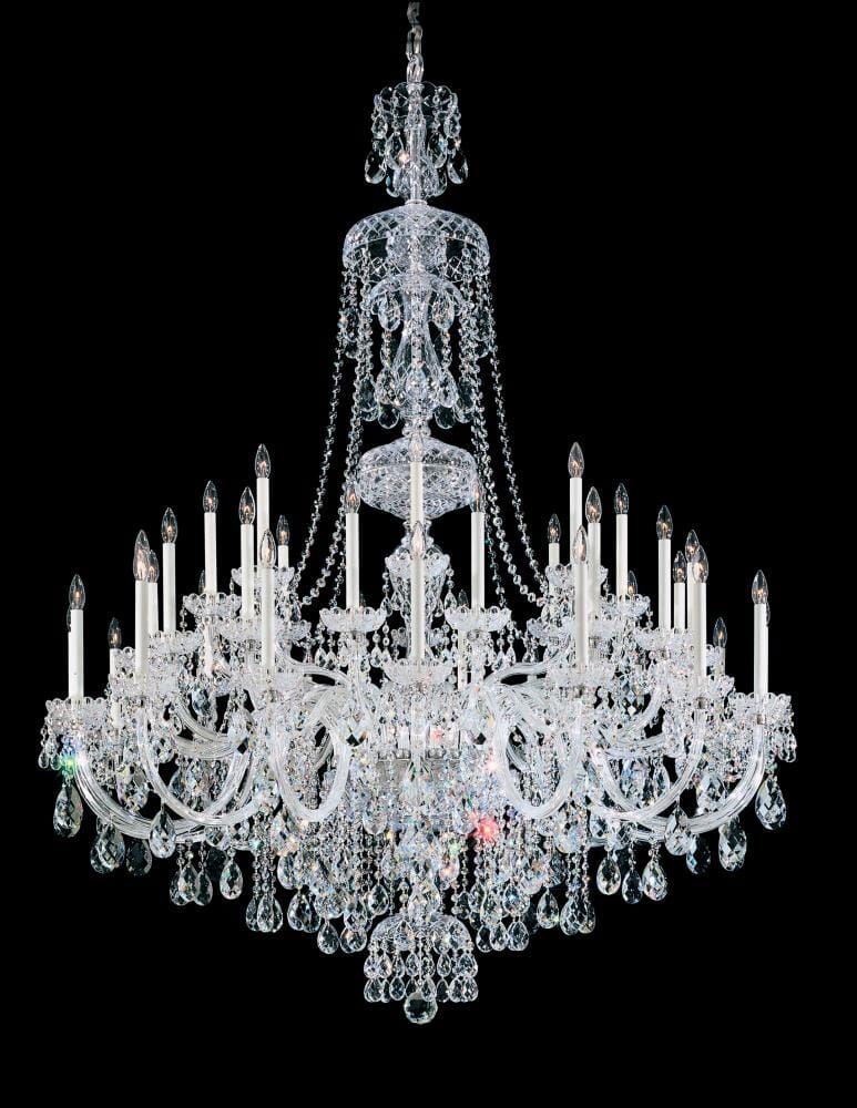 Silver Chandeliers Elegant Lighting Fixtures for a Luxurious Home