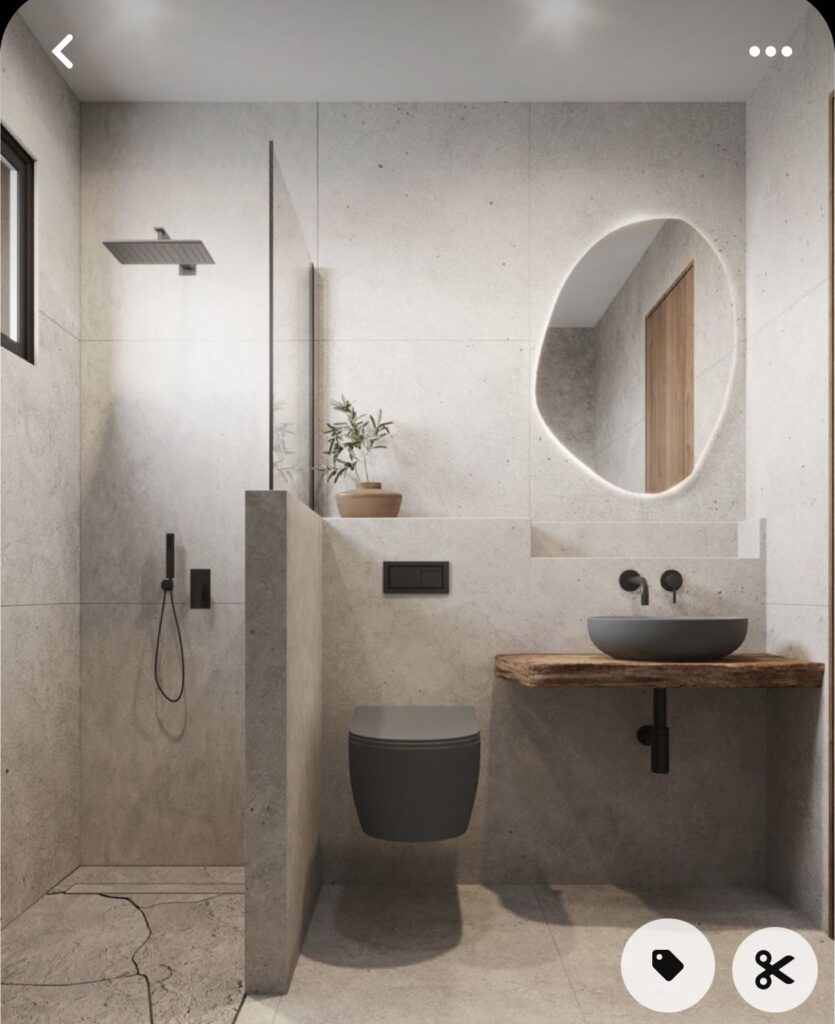 Simple Minimalist Bathroom