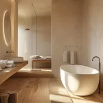 Simple Minimalist Bathroom