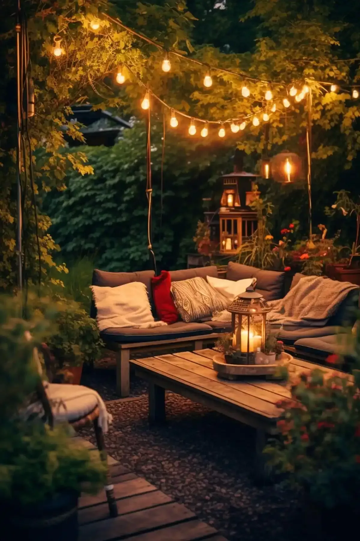 Sitting Area Garden Creating a Serene Outdoor Oasis for Relaxing and Entertaining