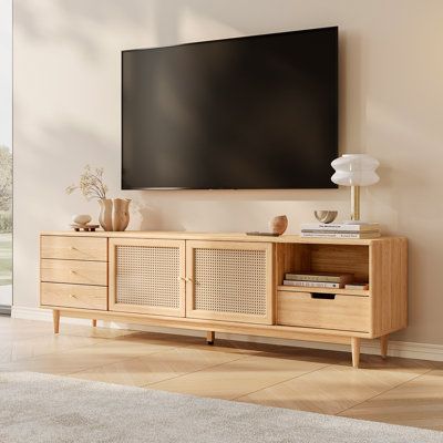 Solid Wood Tv Furniture Eco-friendly and Stylish Television Stands for Your Living Room