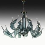 Traditional Chandelier Glass