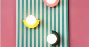 Two Bright Wall Lamps