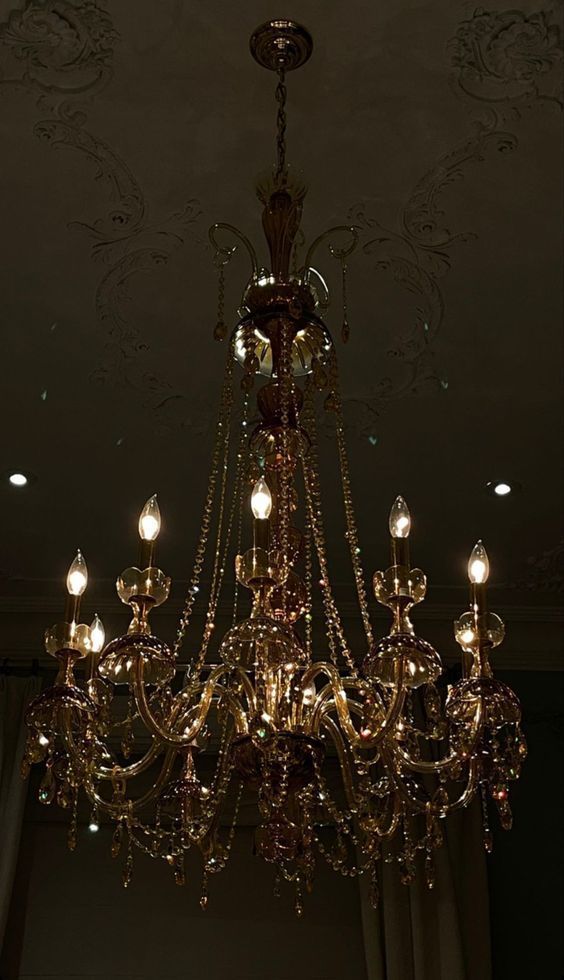 Victorian Chandelier Elegant Lighting Fixture from the Victorian Era