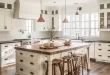 Vintage Farmhouse Style Kitchen Island