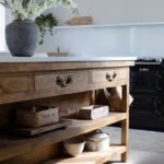 Vintage Farmhouse Style Kitchen Island