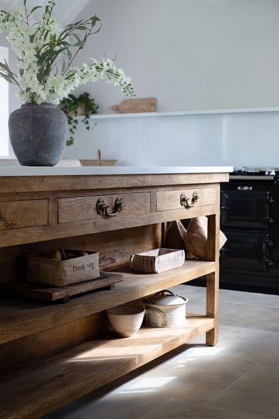 Vintage Farmhouse Style Kitchen Island Timeless Charm of a Rustic Kitchen Island for Your Home