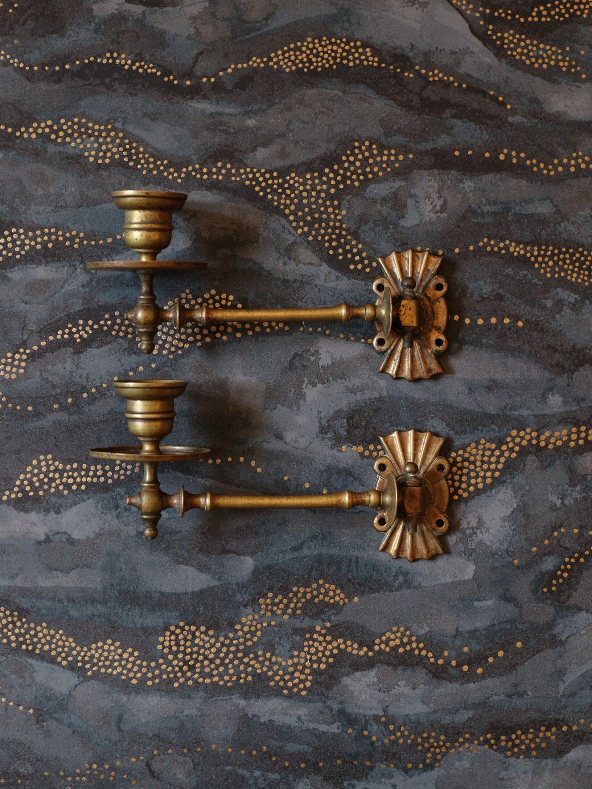 Wall-Mounted Candlestick : Stylish Wall-Mounted Candlestick Adds Elegance to Any Room