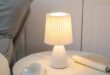 White Bedside Lamp