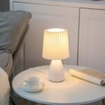 White Bedside Lamp