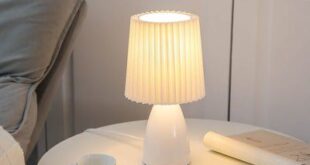 White Bedside Lamp