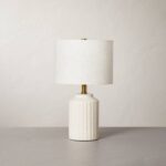 White Bedside Lamps