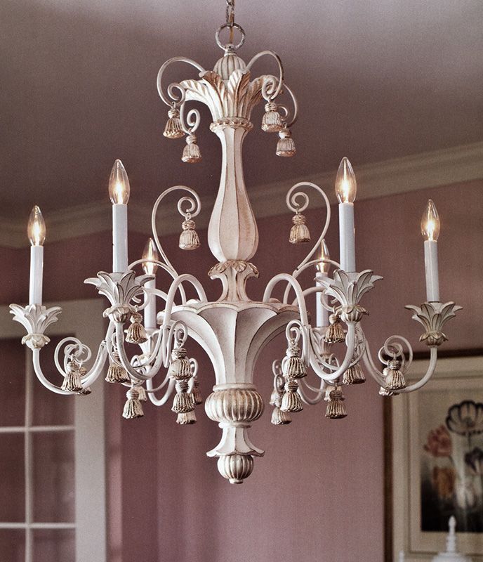 White Chandelier Elegant Glow: Enhancing Your Space with a Classic Lighting Fixture