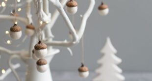White Christmas Tree Decor