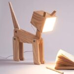 White Wooden Lamp