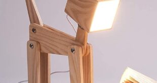 White Wooden Lamp