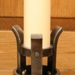 Wrought Iron Candles