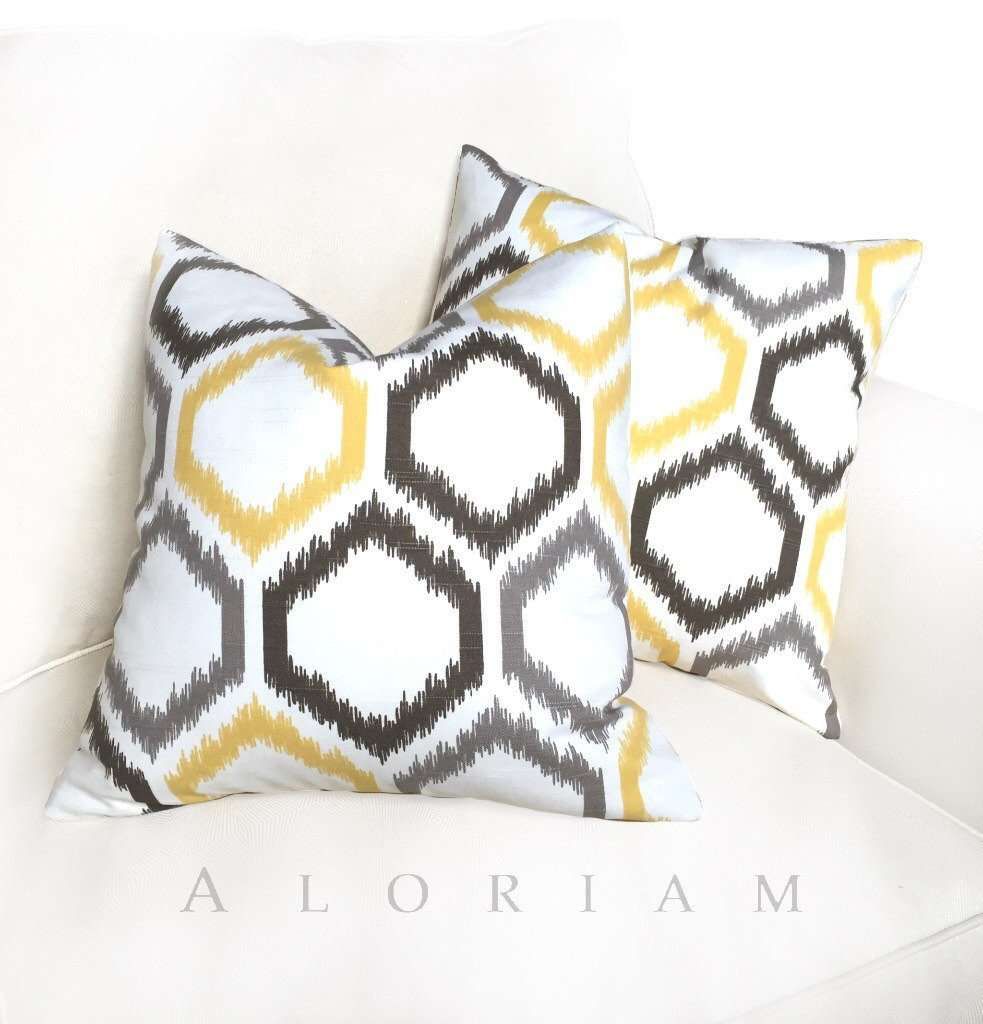 Yellow And Gray Pillows Brighten Up Your Space with Stunning Yellow and Gray Cushions