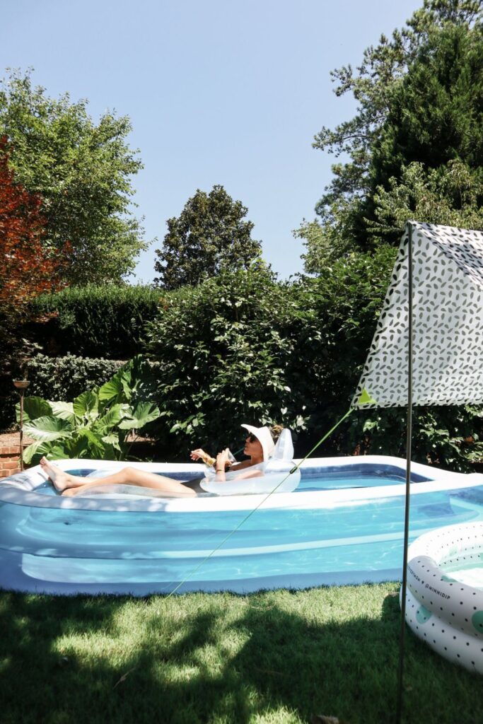 Inflatable Pool Ideas Backyard