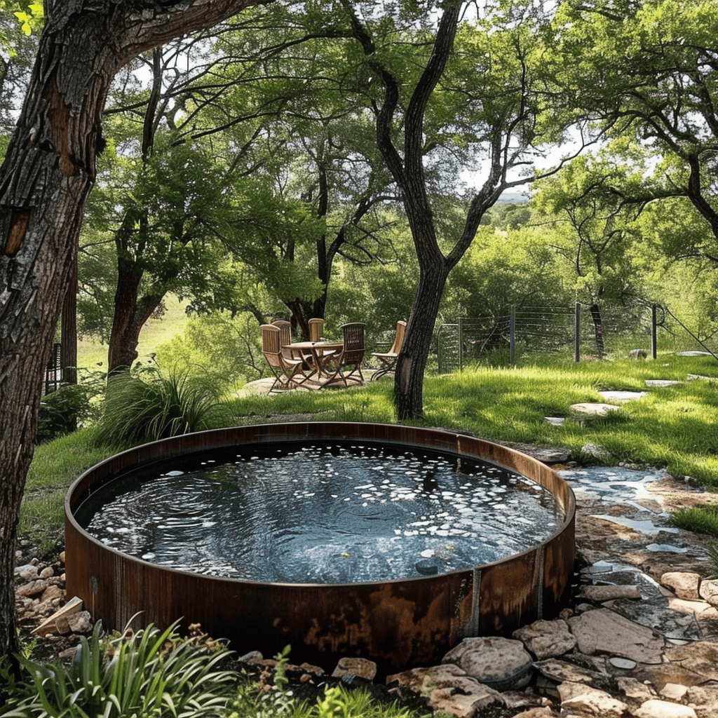 Stock Tank Pool Ideas Backyards Transform Your Outdoor Space with Creative Stock Tank Pool Designs for Summer Fun in the Sun