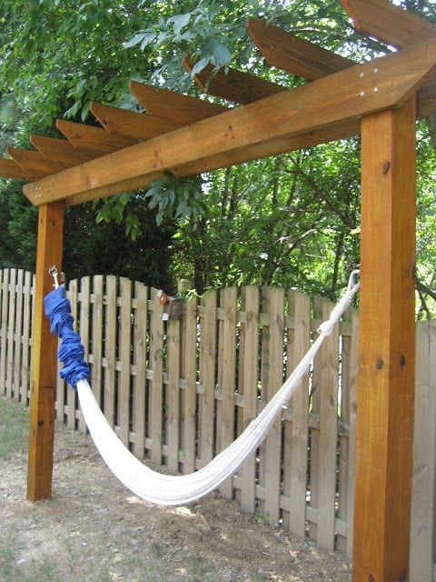 Hammock Ideas Backyard Create a Relaxing Outdoor Oasis with These Backyard Hammock Designs