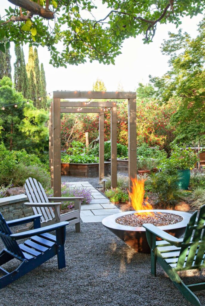 Fire Pit Garden