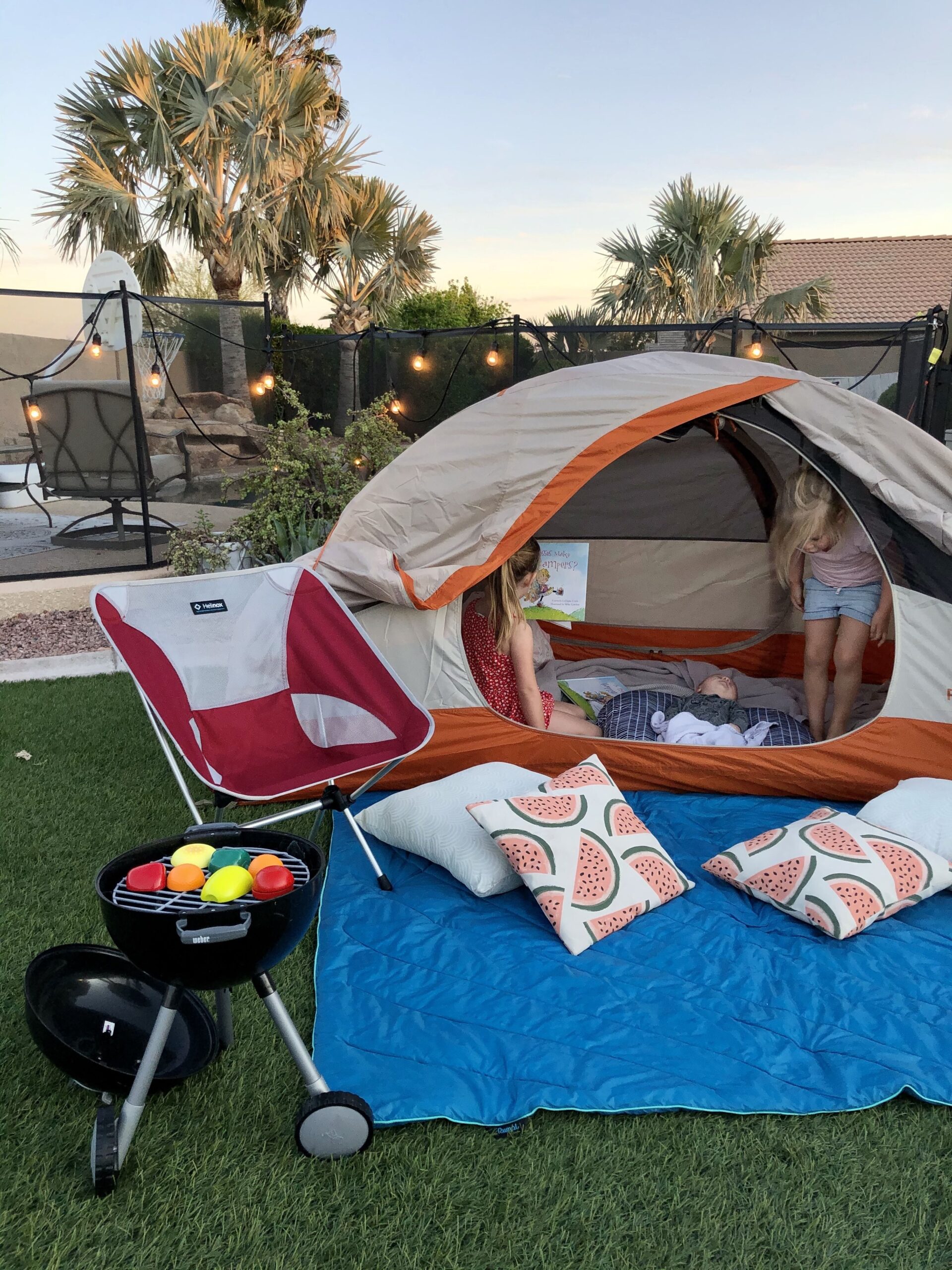 Backyard Camping The Perfect Staycation Option