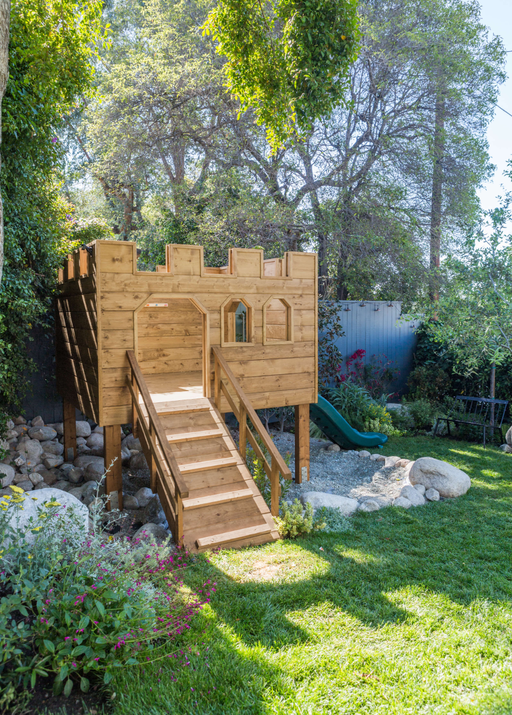 Backyard Fort Ultimate DIY Hideout for Kids in the Garden