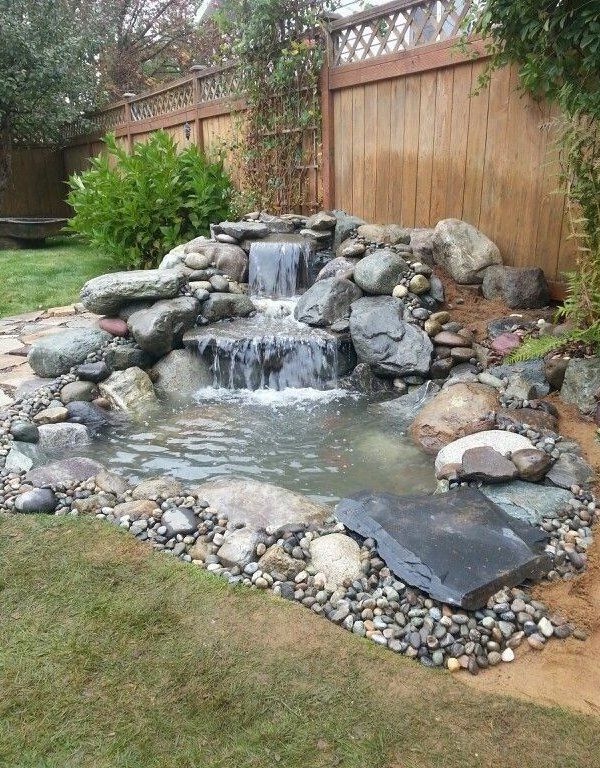 Backyard Fountain İdeas