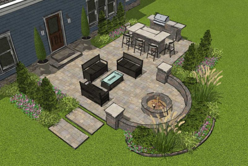 Backyard Patio Designs Layout Create a Stunning Summer Outdoor Space with These DIY Patio Ideas