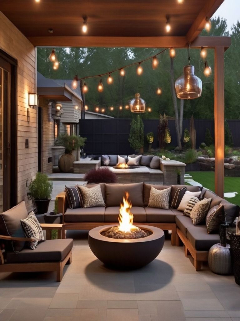 Backyard Patio Designs Layout