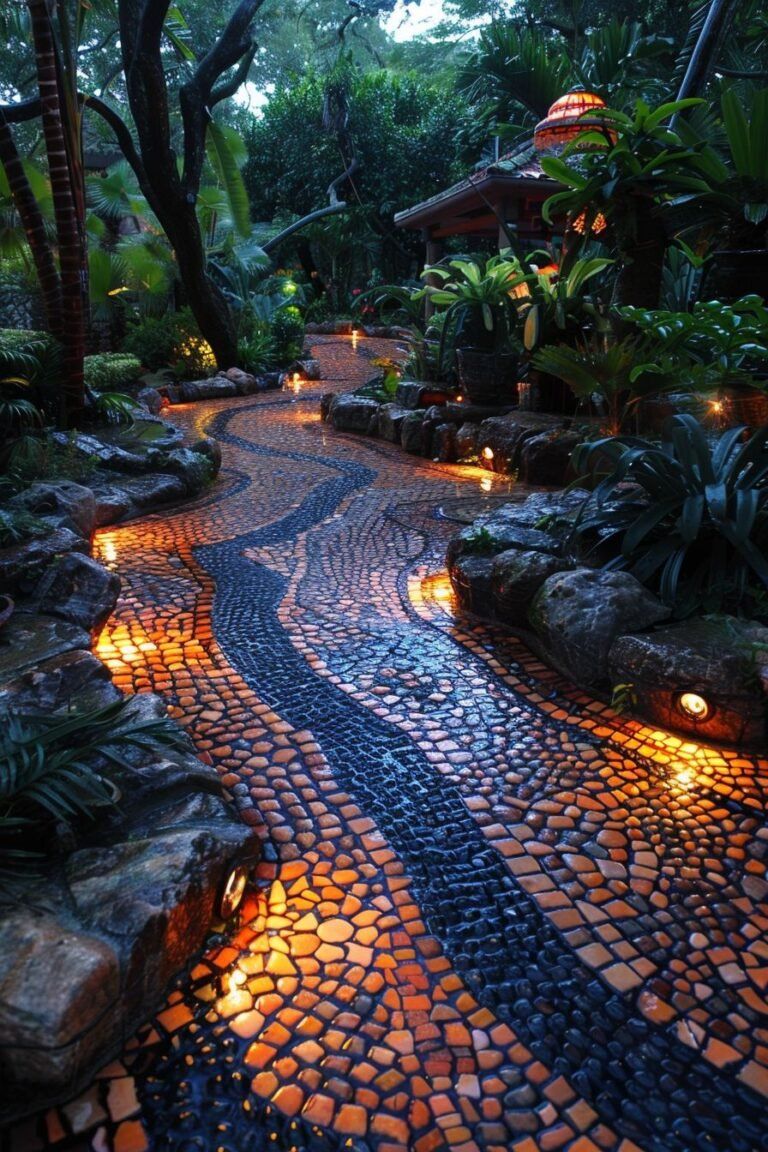 Backyard Walkway Create Stunning Pathways in Your Outdoor Space with These Ideas