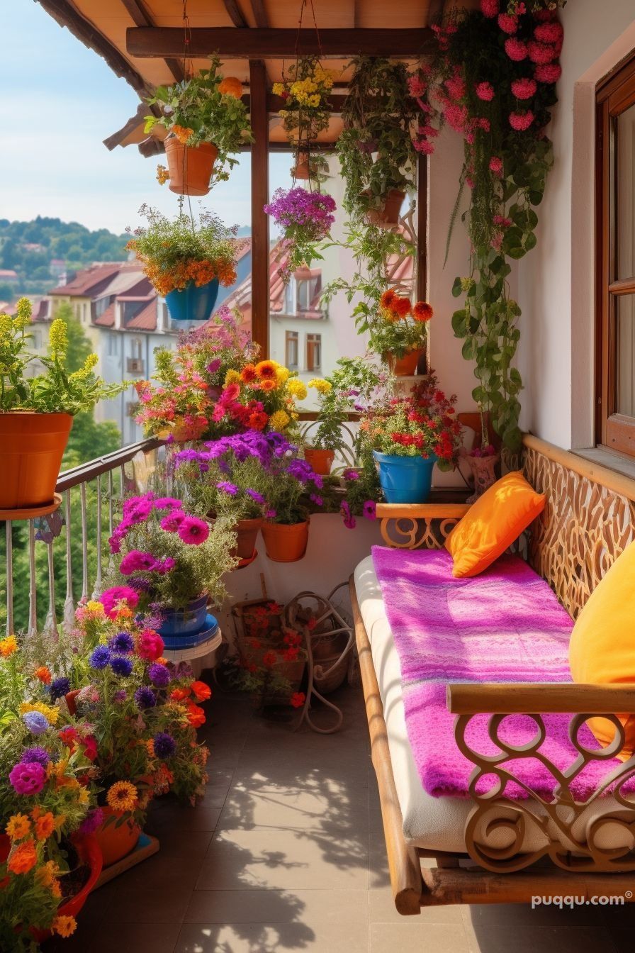 Balcony Flowers Bring Life to Your Outdoor Space with Beautiful Blooms