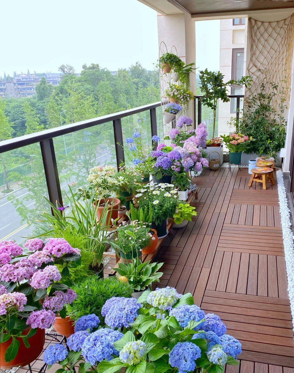 Balcony Flowers Enhancing your outdoor space with vibrant blooms and greenery