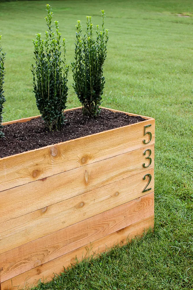 Cedar Planter Boxes For Your Garden
