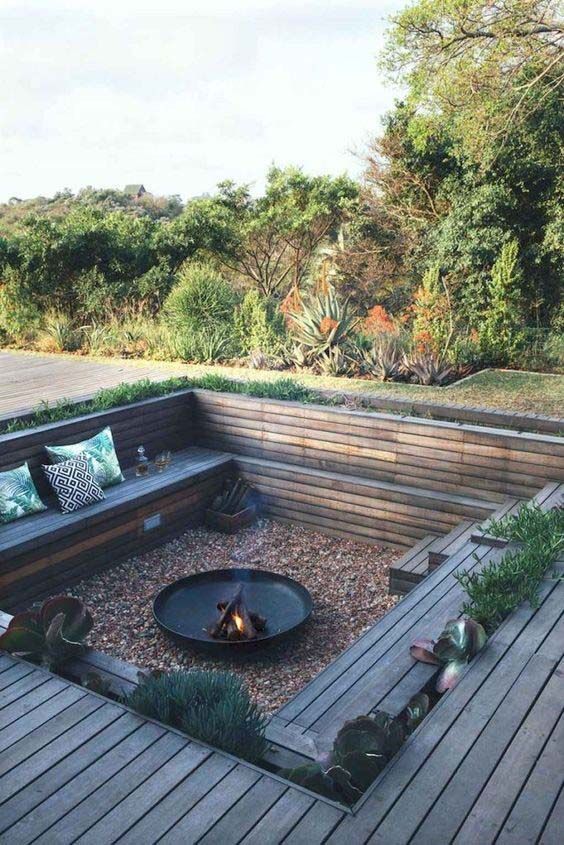 Fire Pit Garden- How to Create a Beautiful Outdoor Oasis