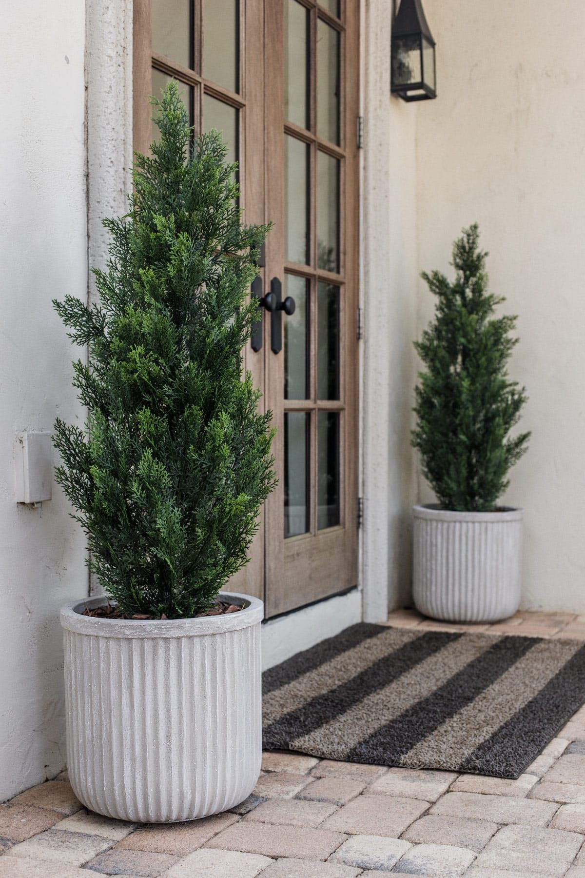 Front Door Planters Add Instant Curb Appeal