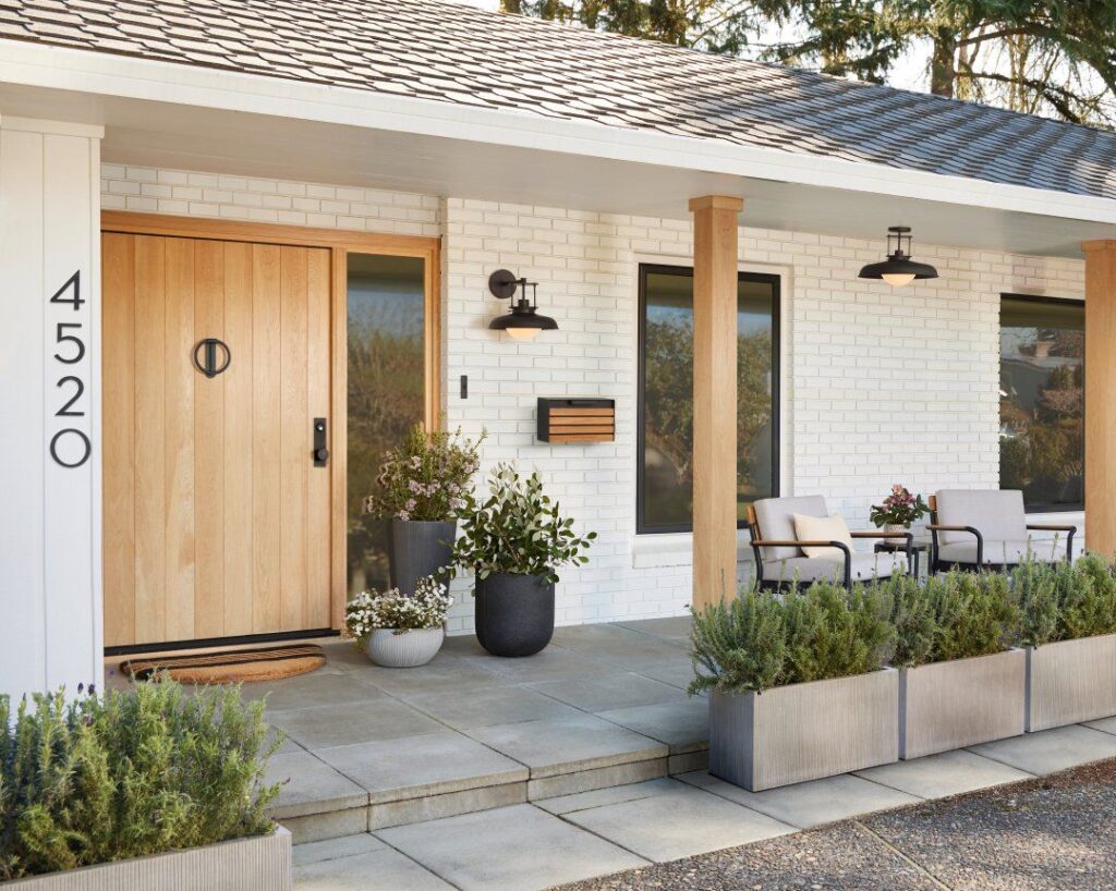 Front Porch Planters