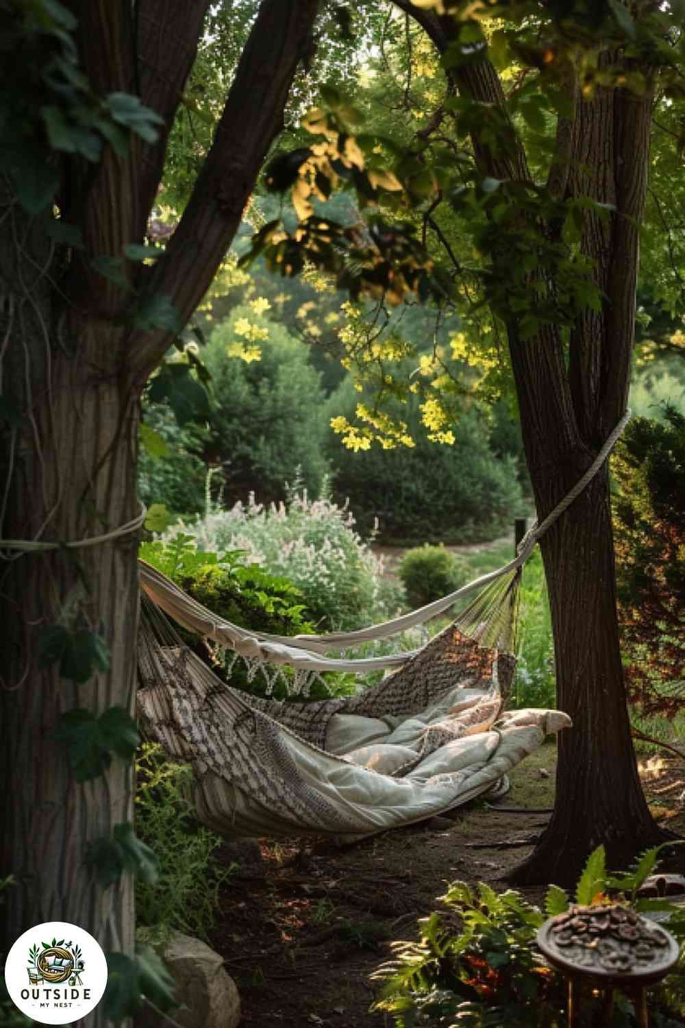 Hammock Ideas Backyard Create your own backyard relaxation oasis with these unique hammock setups