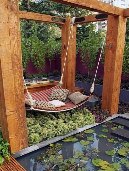 Hammock Ideas Backyard Soothing and Serene Backyard Hammock Designs for Relaxation