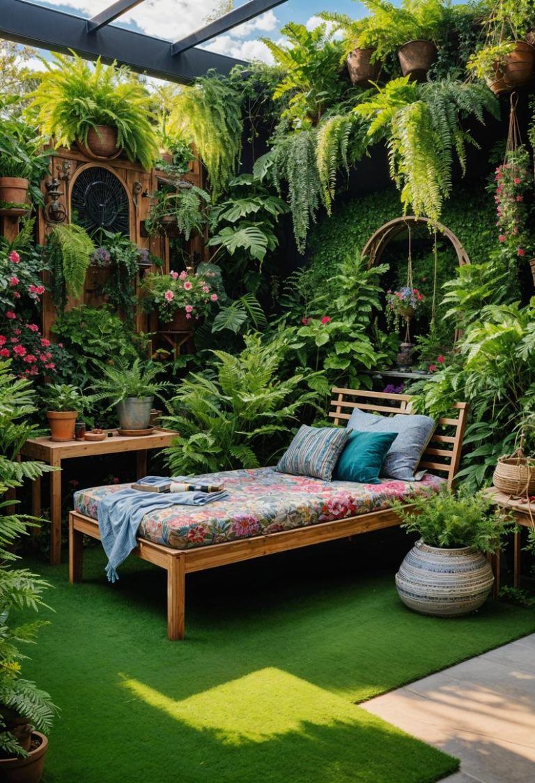 Hippie Garden Ideas: A Peaceful Oasis for Your Outdoor Space