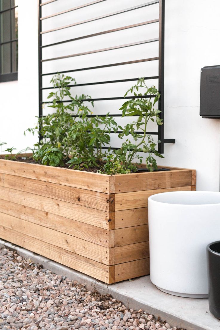 Planter Boxes Beautiful Garden Container Ideas for Your Plants and Flowers