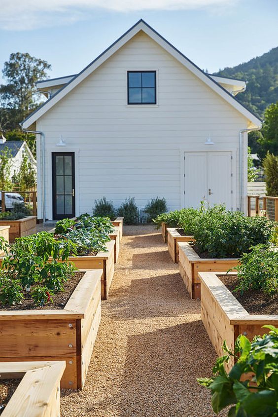 Raised Garden Beds Layout