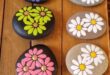 Rock Painting Flowers