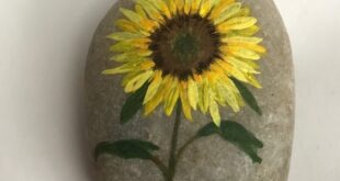 Rock Painting Flowers