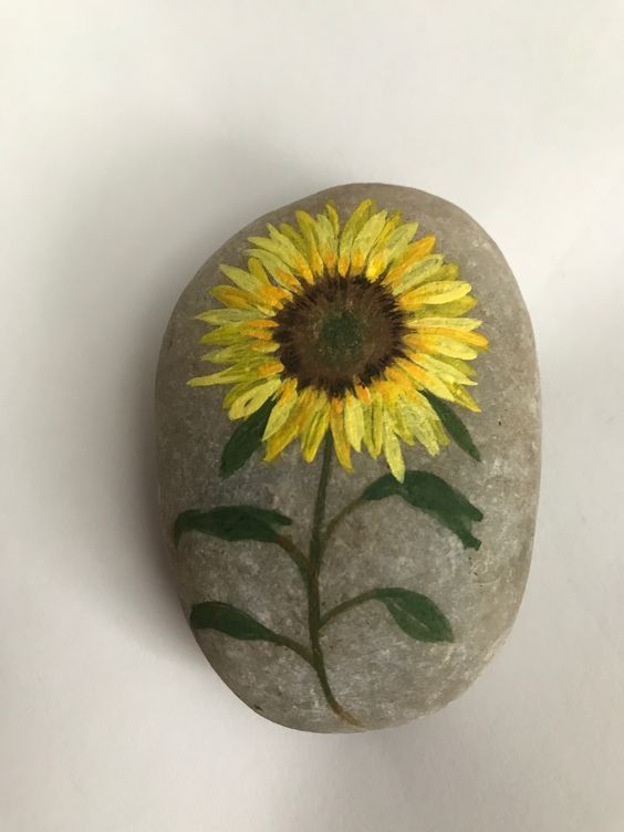 Rock Painting Flowers